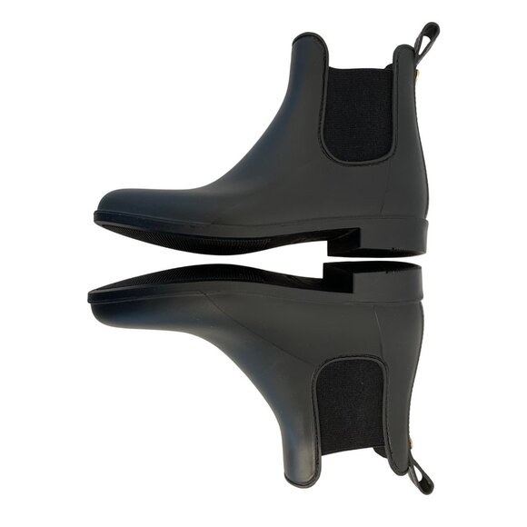 Sam Edelman Womens Tinsley Black Chelsea Rain Boots 7M 8970 EUC - Picture 6 of 8